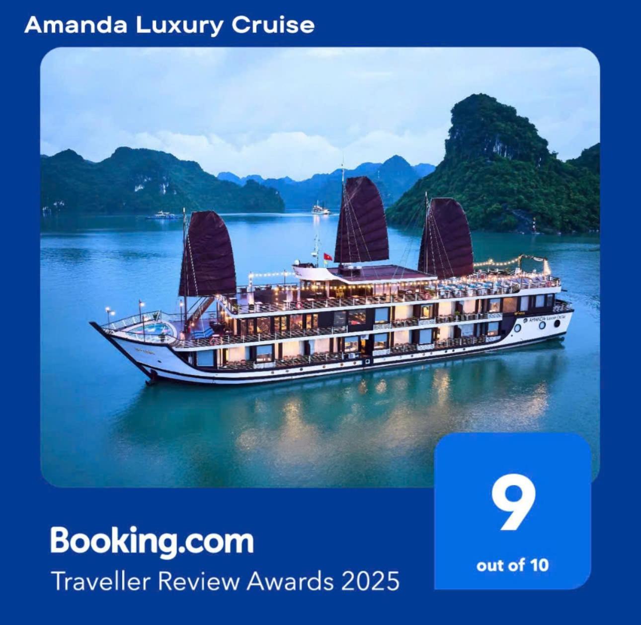 Amanda Luxury Cruise Hotel ฮาลอง ภายนอก รูปภาพ